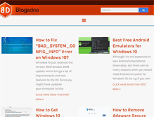 Tablet Screenshot of blogsdna.com